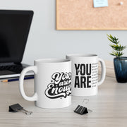 Inspirational Ceramic Mug - 'You Are Worthy' Coffee Cup