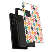 Colorful Hearts Samsung Galaxy Phone Case - Stylish Tough Cases for Everyday Protection