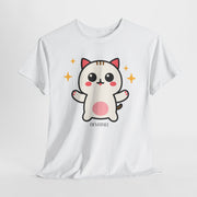 Cute Cat Printed Unisex Heavy Cotton Tee