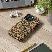 Wild Tiger Print Tough Phone Case - Stylish and Durable