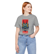 Merge Graphic Unisex Jersey Tee - Bold Skull & Dragon Design