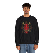 Unisex Heavy Blend™ Crewneck Sweatshirt - Fierce Dragon Design
