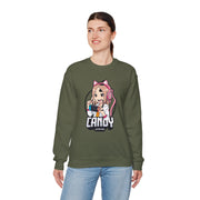 Cute Gaming Crewneck Sweatshirt - Candy Gamer Design