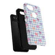 Bow-Patterned Google Pixel Phone Case - Stylish Protection for Your Device