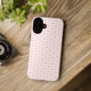 Cute Heart Pattern iPhone Case - Tough & Stylish Smartphone Cover