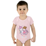 Adorable Princess Unicorn Baby Bodysuit - Cute Infant Outfit for Girls