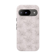 Floral Tough Google Pixel Phone Case - Durable Design for Nature Lovers