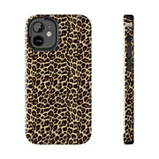 Leopard Print Tough Phone Case - Stylish & Durable Protection for Your Device