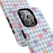 Cute Bow Pattern iPhone Case - Tough Cases for Girls & Women