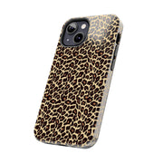 Leopard Print Tough Phone Case - Stylish & Durable Protection for Your Device