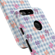Bow-Patterned Google Pixel Phone Case - Stylish Protection for Your Device