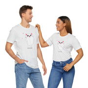 Cute Cat Devotion Unisex Short Sleeve Tee - Fun & Playful T-Shirt for Cat Lovers