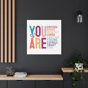 Inspirational Wall Art Canvas - 