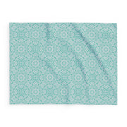 Cozy Floral Arctic Fleece Blanket for Home Decor
