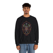 Colorful Skeleton Graphic Crewneck Sweatshirt - Unisex Heavy Blend™