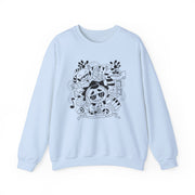 Playful Graphic Unisex Crewneck Sweatshirt - Perfect for Casual Outings and Gifts
