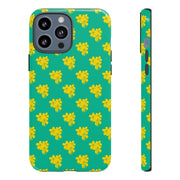 Vibrant Floral Tough Case for iPhone - Stylish Protective Cover
