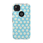 Daisy Floral Tough Phone Case - Durable Protection for Your Device