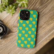 Vibrant Floral Tough Case for iPhone - Stylish Protective Cover