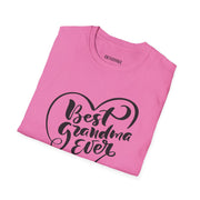 Best Grandma Ever Unisex Softstyle T-Shirt - Perfect Gift for Grandparents