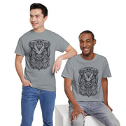 Unisex Heavy Cotton Tee - Fierce Guardian Graphic T-Shirt