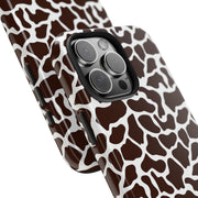 Giraffe Print Tough Phone Case - Stylish & Durable Protection for Animal Lovers