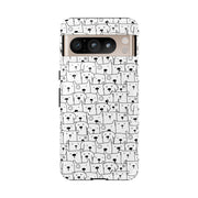 Cute Dog Pattern Google Pixel Phone Case - Tough Cases for Pet Lovers