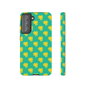 Vibrant Floral Samsung Galaxy Phone Case - Tough Cases for Style and Protection