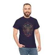 Vibrant Graphic Unisex Heavy Cotton Tee - Unique Artistic Design