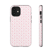 Cute Heart Pattern iPhone Case - Tough & Stylish Smartphone Cover