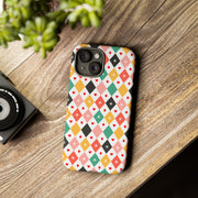Colorful Playing Card Pattern Tough Case for iPhone