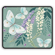 Botanical Butterfly Gaming Mouse Pad - Nature-Inspired Desk Accessory