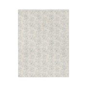 Floral Velveteen Microfiber Blanket - Cozy Home Decor for Relaxation