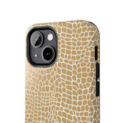 Stylish Tough Phone Case with Trendy Giraffe Pattern