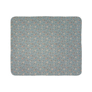 Cozy Fleece Sherpa Blanket with Floral Pattern - Perfect for Home Decor and Gifting