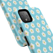 Daisy Floral Tough Phone Case - Durable Protection for Your Device