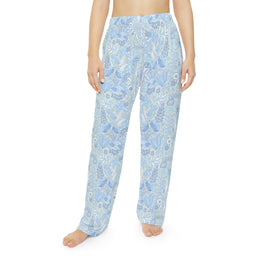 Cozy Floral Women's Pajama Pants - Comfortable Loungewear for Relaxation