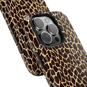 Giraffe Print Tough Phone Case - Stylish, Durable Protection