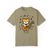Devotree Cat Musician Unisex T-Shirt - Fun & Playful Gift for Cat Lovers
