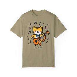 Devotree Cat Musician Unisex T-Shirt - Fun & Playful Gift for Cat Lovers
