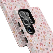 Cute Floral Tough Samsung Galaxy Phone Case for Kids & Teens