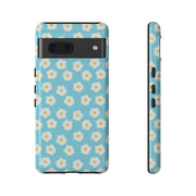 Daisy Floral Tough Phone Case - Durable Protection for Your Device