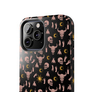 Gothic Skull Tough Phone Case - Durable Design for Alternative Style Lovers