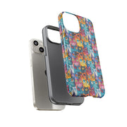 Playful Cat iPhone Case - Tough & Colorful Design