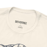 Botanical Snake Unisex Jersey Tee - Stylish Floral Design for Nature Lovers