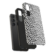 Stylish Leopard Print Tough Phone Case – Durable Protection & Chic Design