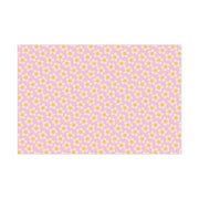 Cheerful Floral Gift Wrap Paper | Pink Daisy Design for Any Occasion