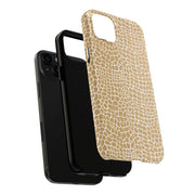 Stylish Tough Phone Case with Trendy Giraffe Pattern