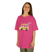 Back to School Kids Tee - Fun Green Cotton T-Shirt