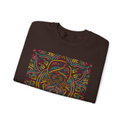 Vibrant Bohemian Unisex Crewneck Sweatshirt - Colorful Artistic Design